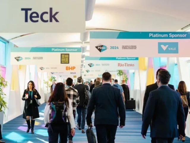 people at the PDAC show