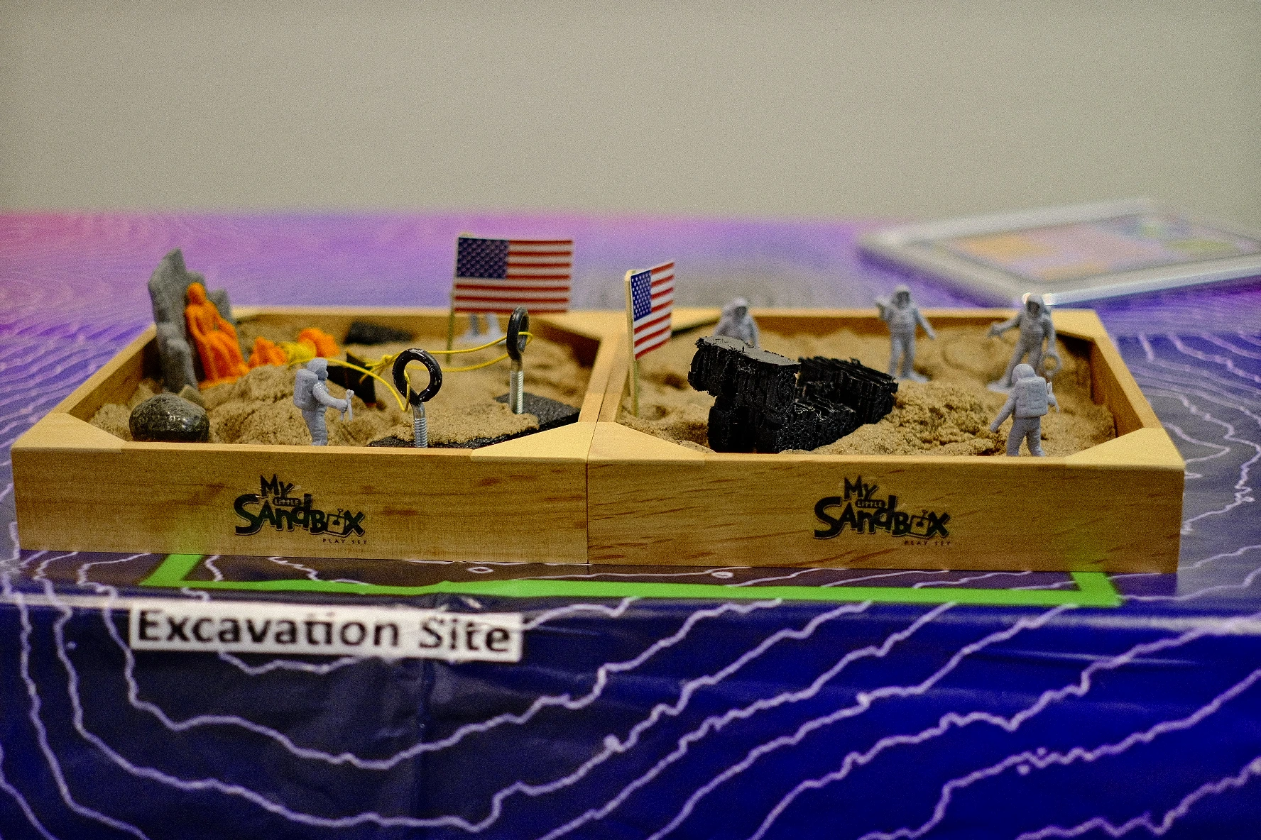 Excavation site model